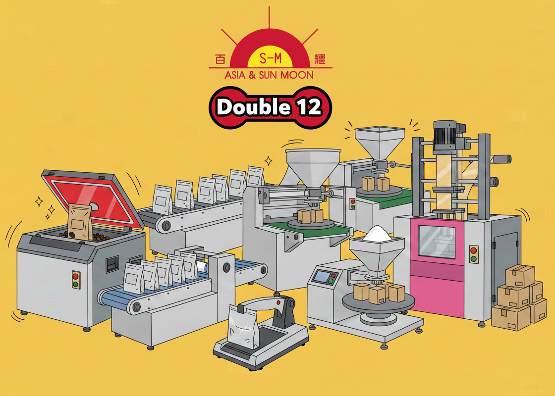封口機/真空機/分裝機採購趁現在！百耀雙12獨家優惠，省錢更有感！